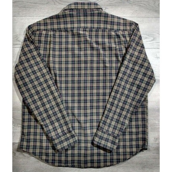 Narragansett Traders Long Sleeve Button Up Plaid Flannel Shirt Mens Extra Large - Picture 2 of 5